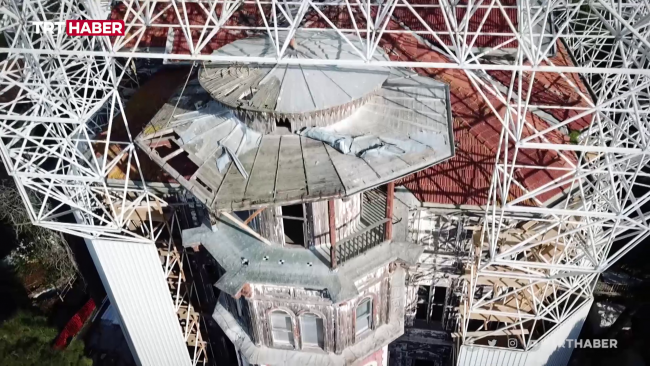 Tarihi Hacopoulos Köşkü restore ediliyor